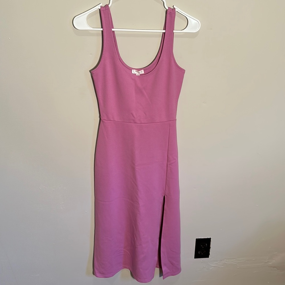 Leith: Pink Midi Dress